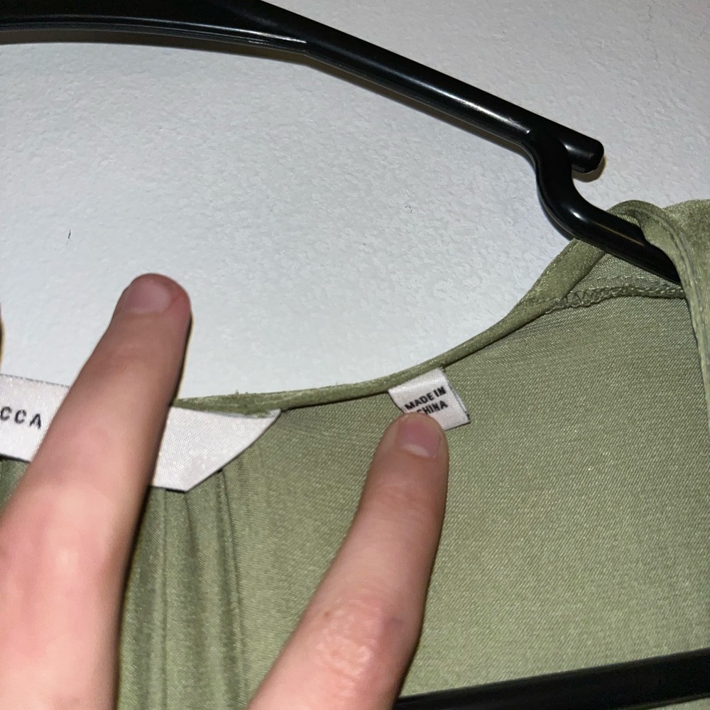 Rebecca Taylor Green Maxi Dress - Picture 5 of 10